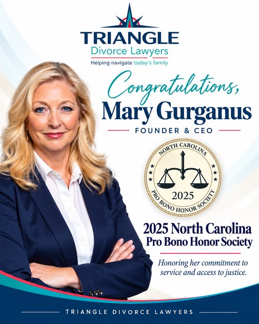Congratulations, Mary Gurganus, 2025 North Carolina Pro Bono Honor Society